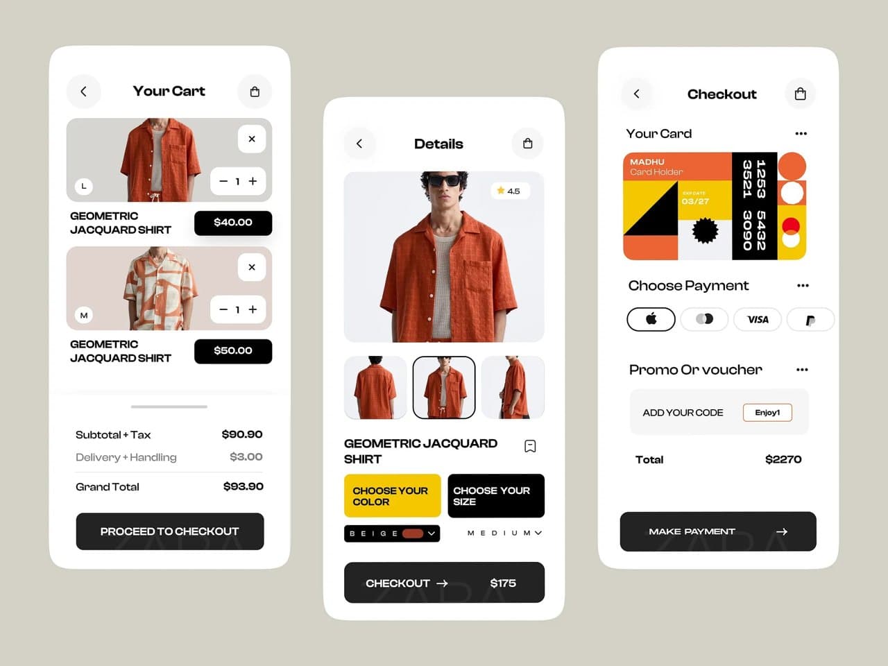 Fashion store concept