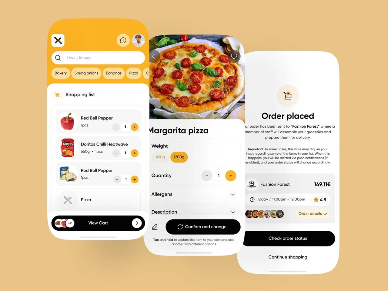 Food ordering concept