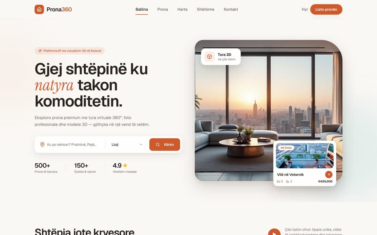 Prona360 website